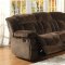 Laurelton Motion Sofa 9636 in Chocolate by Homelegance w/Options