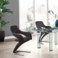 D2160DT Dining Table by Global w/Optional D7012DC Black Chairs