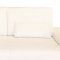 Emotion Sectional Sofa in White Leather Match by Whiteline