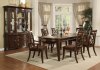 Espresso Finish Transitional 5Pc Dining Set w/Optional Items