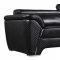 U8190 Sofa in Black Bonded Leather by Global w/Options