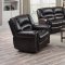 G685 Motion Sofa & Loveseat Cappuccino Bonded Leather by Glory