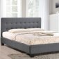 Caitlin Bed in Gray Fabric by Modway