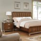 Tychus 5Pc Bedroom Set CM7559 in Dark Oak w/Platform Bed