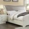 Bellagio Bedroom Set 20390 High Gloss Ivory & Silver Croc - Acme