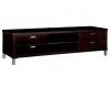 Espresso Finish Modern TV Stand w/4 Drawers & 2 Shelves