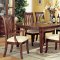 Distressed Cherry Finish Dining Furniture W/Carved Details