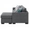 Storey Sleeper Sectional Sofa 504779 in Gray Fabric by Coaster