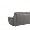 S210 Sofa in Gray Leather by Beverly Hills w/Options