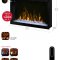 Joseph Electric Fireplace Media Console by Dimplex w/Crystals