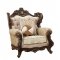 Shalisa Chair 51052 in Beige Fabric & Walnut by Acme w/Options