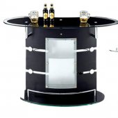 Bar Table With Glass Top And Base