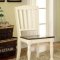 Harrisburg CM3216OT Oval Dining Table in White & Oak w/Options