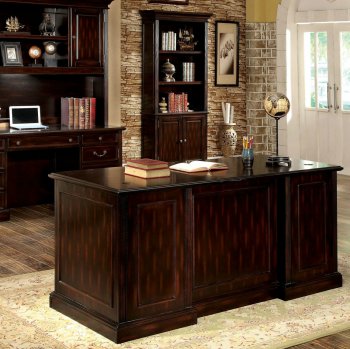 Coolidge Office Desk CM-DK6208 in Cherry w/Options [FAOD-CM-DK6208-Coolidge]