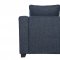 U9196 Sofa & Loveseat Set in Blue Chenille by Global w/Options