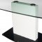 Chelsea Dining Table w/Glass Top & Options by Whiteline Imports