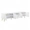 Gaines TV Stand LV01138 in White by Acme