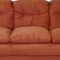 6300 Lisa Sofa & Loveseat Set in Bulldozer Persimmon by Chelsea