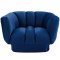 Entertain Sofa in Navy Velvet Fabric by Modway w/Options