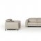 Roslyn Motion Sofa & 2 Chairs Set in Light Grey Leather by VIG