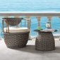 Eskil 3Pc Outdoor Patio Set 45050 - Gray Wicker - Acme w/Options