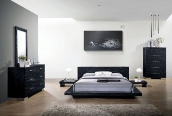 Christie Modern Bedroom CM7540BK in Black w/Options [FABS-CM7540BK-Christie]