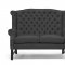 Sussex Sofa in Dark Gray Fabric by Wholesale Interiors w/Options