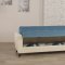 Bella Vista Sofa Bed in Blue Fabric by Casamode w/Options