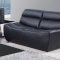 U3730 Sofa in Black Bonded Leather by Global Furniture USA