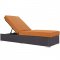 Convene Outdoor Patio Chaise Lounge 1846 Choice of Color- Modway