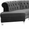 Valentino Sectional Sofa 697 in Fabric by Meridian w/Options