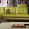 MB-1508 Sectional Sofa in Green Fabric by Grako