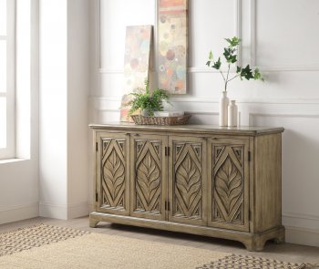 Orana Console Table AC00198 in Oak by Acme [AMCT-AC00198 Orana]