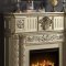 Vendome Fireplace AC01311 in Gold Patina by Acme