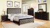 Asterion Bedroom CM7156 in Gray Fabric w/Options