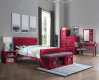 Cargo Youth Bedroom 35950 in Red by Acme w/Options