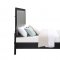 Nicola Bedroom BD01427Q in Silver PU & Black by Acme