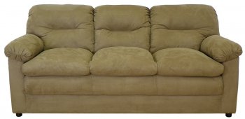 6300 Lisa Sofa & Loveseat Set in Bulldozer Mocha by Chelsea [CHFS-TU-6300 Lisa BM]