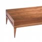 704 Brown Coffee Table by Istikbal w/Drawer & Optional End Table