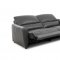 Sloan Power Motion Sectional Sofa Dark Gray Leather by Beverly