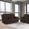 Waterbury Motion Sofa 602571 in Brown by Coaster w/Options