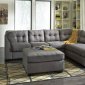 Maier Sectional Sofa 45220 in Charcoal Fabric by Ashley