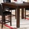 Easton 71145 5Pc Counter Ht Dining Set in Brown Cherry by Acme