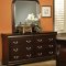 Louis Philippe Bedroom 203981N in Cappuccino - Coaster w/Options