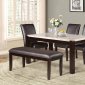 Festus 5466-62 Dining Table 5Pc Set by Homelegance w/Options