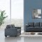 U861-GR Sofa & Loveseat Set by Global in Gray Fabric w/Options