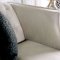 Aniyah Sofa SM2683 in Beige Velvet-Like Fabric w/Options