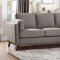 Bedos Sofa & Loveseat Set 8289GY Gray by Homelegance w/Options