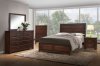 Oberreit Bedroom 25790 5PC Set in Walnut by Acme w/Options