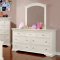 Mullan CM7943 4Pc Kids Bedroom Set in White w/Options